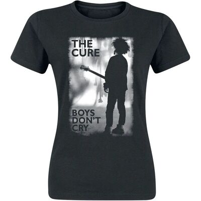 The Cure Boys Don't Cry - Kurzarm T-Shirt - Schwarz - Regulär Fit The Cure Boys Don't Cry - Kurzarm T-Shirt - Schwarz - Regulär Fit