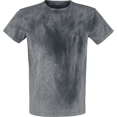 Outer Vision Herren T-Shirt Kurzarm - Grau - Normal Passform Outer Vision Herren T-Shirt Kurzarm - Grau - Normal Passform
