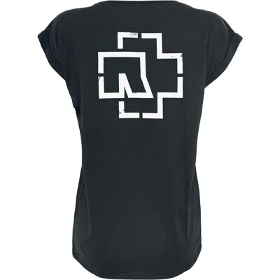 Rammstein Weiße Balken Kortermet T-skjorte - Unisex Rammstein Weiße Balken Kortermet T-skjorte - Unisex