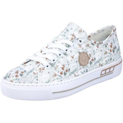 Rieker Zapatillas Plataforma Floral - Zapatillas Rieker Zapatillas Plataforma Floral - Zapatillas