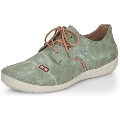 Chaussures à lacets Rieker (52528) - vert - Publicité Chaussures à lacets Rieker (52528) - vert - Publicité