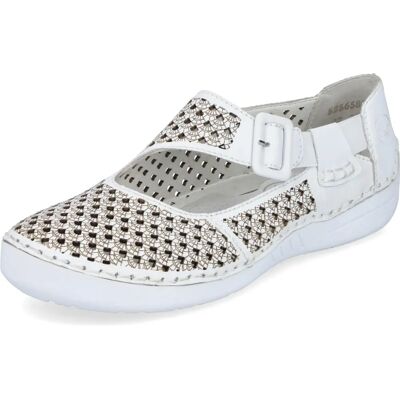 Rieker 52565 Ballerines blanches Rieker 52565 Ballerines blanches