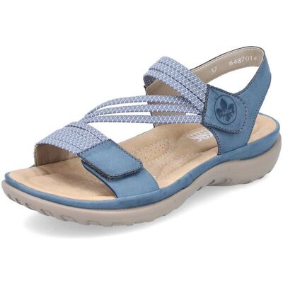 Sandales Rieker (64870) - bleu - Publicité Sandales Rieker (64870) - bleu - Publicité