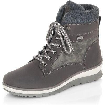 Bottes d'hiver grises Remonte - Chaussures pour dames - Publicité Bottes d'hiver grises Remonte - Chaussures pour dames - Publicité