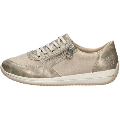 Rieker Dames Mae Sneakers - Beige - Maat 36 Rieker Dames Mae Sneakers - Beige - Maat 36
