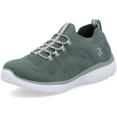 RIEKER Sport Grüne Slip-On Sneaker - Sneaker RIEKER Sport Grüne Slip-On Sneaker - Sneaker