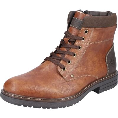 RIEKER Braun Herren Schnürstiefel - Warme Winterstiefeletten RIEKER Braun Herren Schnürstiefel - Warme Winterstiefeletten
