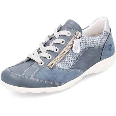 Remonte R3410-14 Chaussures à Zip Bleues - Chaussures - Publicité Remonte R3410-14 Chaussures à Zip Bleues - Chaussures - Publicité