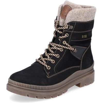 Remonte Botas de Invierno - Cuero/Textil, Forro de Fieltro, Cremallera - Botas Remonte Botas de Invierno - Cuero/Textil, Forro de Fieltro, Cremallera - Botas