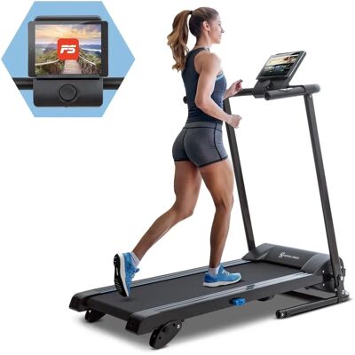Capital Sports Pacemaker F60 - 1 PS - Auto-lubrification - Tapis de course - Publicité Capital Sports Pacemaker F60 - 1 PS - Auto-lubrification - Tapis de course - Publicité