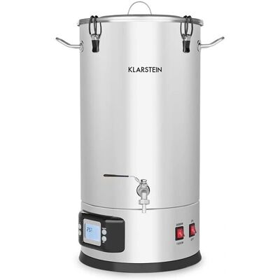 Klarstein Maischfest Hausbrauerei Kessel - Edelstahl 30L Klarstein Maischfest Hausbrauerei Kessel - Edelstahl 30L
