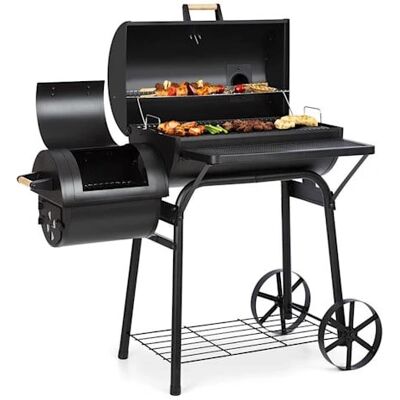 Klarstein Beef Brisket Grill Fumoir Charbon - Barbecue avec Chambre de Fumage - Publicité Klarstein Beef Brisket Grill Fumoir Charbon - Barbecue avec Chambre de Fumage - Publicité