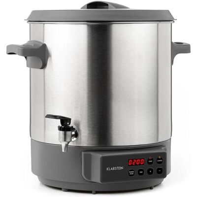 Klarstein Lady Marmalade Autocuiseur - 27L, Inox, 30-100°C, 12h - Publicité Klarstein Lady Marmalade Autocuiseur - 27L, Inox, 30-100°C, 12h - Publicité