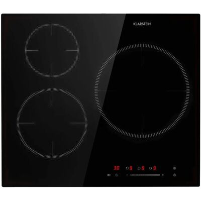 Klarstein Delicatessa 3 - Noir - Plaque de cuisson à induction - Publicité Klarstein Delicatessa 3 - Noir - Plaque de cuisson à induction - Publicité