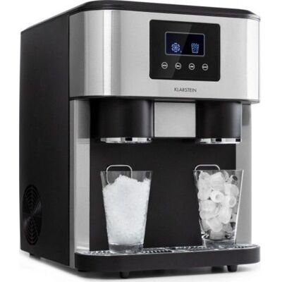 Klarstein Eiszeit Crush - Argent - Machine à glace - Publicité Klarstein Eiszeit Crush - Argent - Machine à glace - Publicité