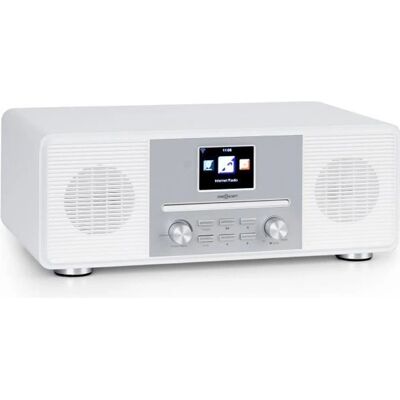 Oneconcept Streamo CD Radio Blanc - Radio - Publicité Oneconcept Streamo CD Radio Blanc - Radio - Publicité