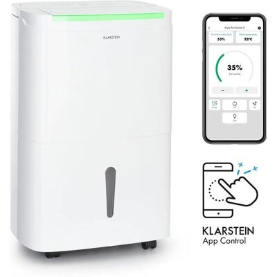 Klarstein DryFy Connect 50 - Blanc - Déshumidificateur - Publicité Klarstein DryFy Connect 50 - Blanc - Déshumidificateur - Publicité
