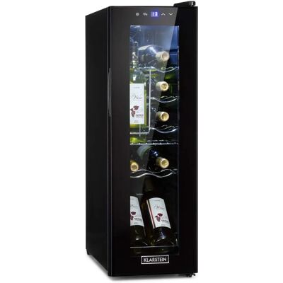 Klarstein Shiraz 12 Slim - Negro - nevera de vino Klarstein Shiraz 12 Slim - Negro - nevera de vino