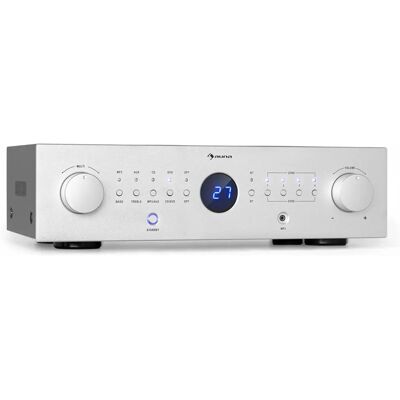 Auna - AMP-CD950 DG - Noir - 4x100W RMS - Amplifier - Publicité Auna - AMP-CD950 DG - Noir - 4x100W RMS - Amplifier - Publicité