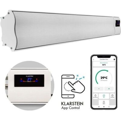 Blumfeldt Cosmic Beam Smart 24 Infrarotheizung - Innen/Außen IP44 Blumfeldt Cosmic Beam Smart 24 Infrarotheizung - Innen/Außen IP44