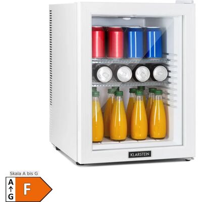 Klarstein - Brooklyn 42 - Blanc - Mini-frigo - Publicité Klarstein - Brooklyn 42 - Blanc - Mini-frigo - Publicité