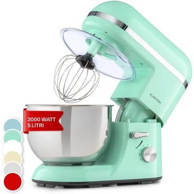 Klarstein Bella Elegance Robot de Cuisine - 1800W 5,2L Acier inoxydable - Publicité Klarstein Bella Elegance Robot de Cuisine - 1800W 5,2L Acier inoxydable - Publicité