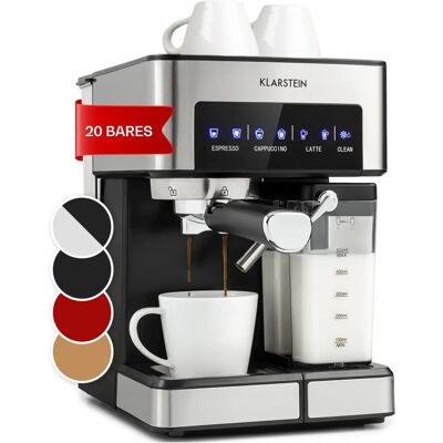 Klarstein Arabica Comfort - Plata - Máquina de café espresso Klarstein Arabica Comfort - Plata - Máquina de café espresso