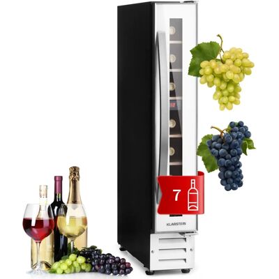 Klarstein Frigo à Vin - Encastre, 20 L, Panneau Tactile, LED - Cave à vin - Publicité Klarstein Frigo à Vin - Encastre, 20 L, Panneau Tactile, LED - Cave à vin - Publicité