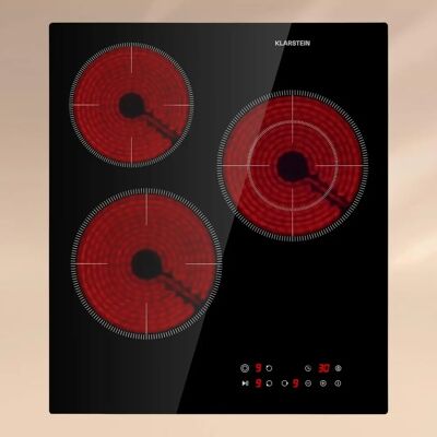 Klarstein Virtuosa 3 Slim - Black - Ceramic Hob Klarstein Virtuosa 3 Slim - Black - Ceramic Hob