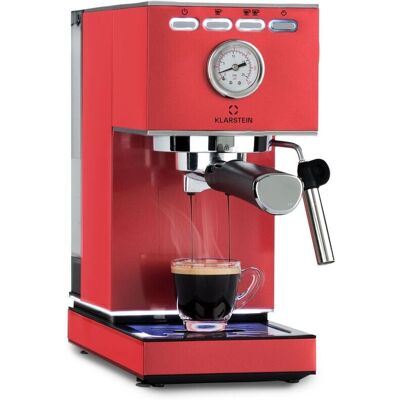 Klarstein Pausa - Rosso - Macchina per caffè espresso Klarstein Pausa - Rosso - Macchina per caffè espresso