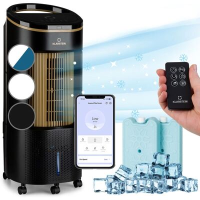 Klarstein IceWind Plus Smart 4-in-1 Ventilator Luftreiniger - Schwarz/Alt Gold Klarstein IceWind Plus Smart 4-in-1 Ventilator Luftreiniger - Schwarz/Alt Gold
