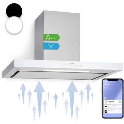 Klarstein Alinea 90 Campana extractora WiFi A++ - Campana de pared Klarstein Alinea 90 Campana extractora WiFi A++ - Campana de pared