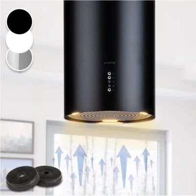 Hotte îlot Klarstein Bolea - 3 Niveaux, 600 m³/h, Éclairage LED - Publicité Hotte îlot Klarstein Bolea - 3 Niveaux, 600 m³/h, Éclairage LED - Publicité