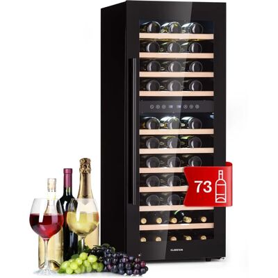 Klarstein Barossa 73 Duo - Black - Wine Fridge Klarstein Barossa 73 Duo - Black - Wine Fridge