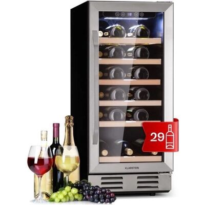 Klarstein Vinovilla 29 Einbau - Weinkühlschrank - 29 Flaschen Klarstein Vinovilla 29 Einbau - Weinkühlschrank - 29 Flaschen