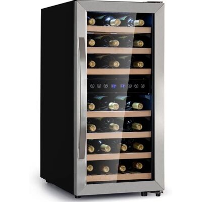 KLARSTEIN Vinamour 54D Wine Cooler - Stainless Steel - 54 Bottles KLARSTEIN Vinamour 54D Wine Cooler - Stainless Steel - 54 Bottles