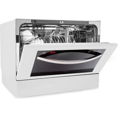 Klarstein Havasia UV 6 Luminance - Blanc - Lave-vaisselle - Publicité Klarstein Havasia UV 6 Luminance - Blanc - Lave-vaisselle - Publicité