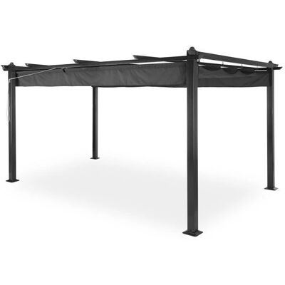 Blumfeldt Pantheon 3x4 Pérgola - Toldo de Aluminio 3x4m Blumfeldt Pantheon 3x4 Pérgola - Toldo de Aluminio 3x4m