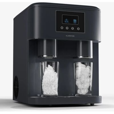Klarstein Eiszeit Crush - Machine à glaçons 2 tailles & glace pilée - Publicité Klarstein Eiszeit Crush - Machine à glaçons 2 tailles & glace pilée - Publicité