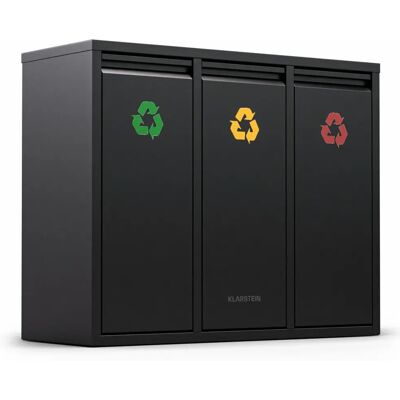 Klarstein - Ordnungshüter 3 - 45L - a parete - Pattumiera Klarstein - Ordnungshüter 3 - 45L - a parete - Pattumiera