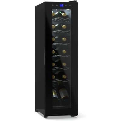 Klarstein - Shiraz 14 Slim Uno - 14 botellas - 5-18 °C - Nevera para vinos Klarstein - Shiraz 14 Slim Uno - 14 botellas - 5-18 °C - Nevera para vinos