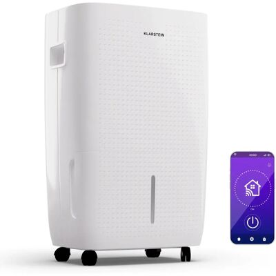 Klarstein DryFy Connect 60 - Blanc - Déshumidificateur d'air - Publicité Klarstein DryFy Connect 60 - Blanc - Déshumidificateur d'air - Publicité