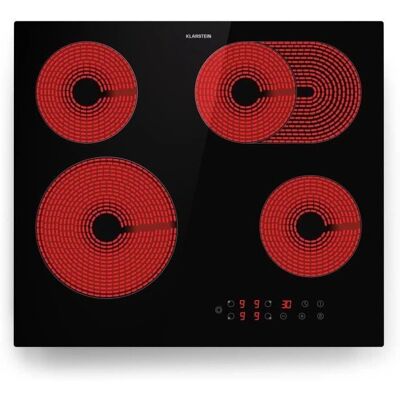 Klarstein - Virtuosa 4 - 60 cm - 6600 W - Plaque à induction - Publicité Klarstein - Virtuosa 4 - 60 cm - 6600 W - Plaque à induction - Publicité
