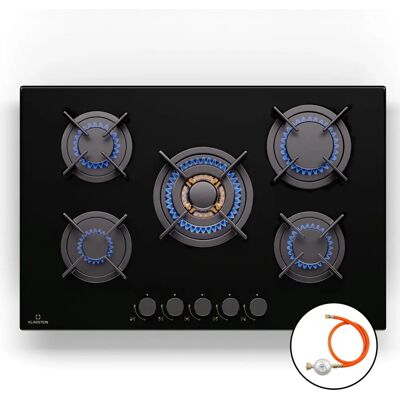 Klarstein Goldflame 5 - Negro - Hornillo de gas Klarstein Goldflame 5 - Negro - Hornillo de gas