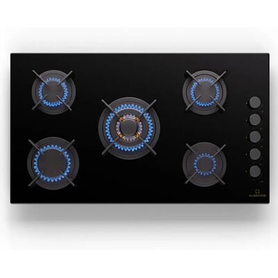 Klarstein Goldflame 5 - Negro - Hornillo de gas Klarstein Goldflame 5 - Negro - Hornillo de gas