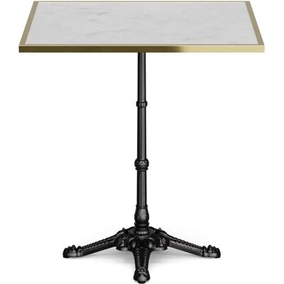Blumfeldt Patras Lux - 60x60 cm tapa de mármol - Mesa bistró Blumfeldt Patras Lux - 60x60 cm tapa de mármol - Mesa bistró