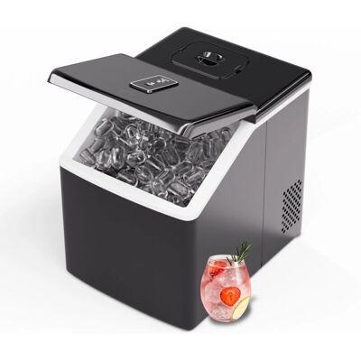 Klarstein - Clearcube - 13 kg/24 h - Macchina per cubetti di ghiaccio Klarstein - Clearcube - 13 kg/24 h - Macchina per cubetti di ghiaccio