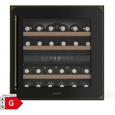 Klarstein Vinsider Victoria 36 - Nevera de vino - 36 botellas, protección UV, silencioso Klarstein Vinsider Victoria 36 - Nevera de vino - 36 botellas, protección UV, silencioso