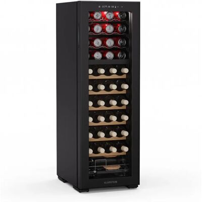 Klarstein Bovella 44 Duo+ - Nero - Frigorifero per vini Klarstein Bovella 44 Duo+ - Nero - Frigorifero per vini