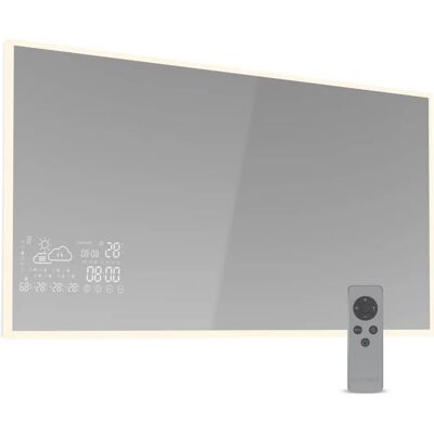 Blumfeldt - Calentador Infrarrojo con Espejo Inteligente - 600 W - IP44 Blumfeldt - Calentador Infrarrojo con Espejo Inteligente - 600 W - IP44